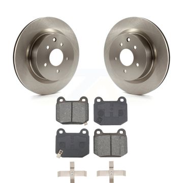 Rear Brake Rotors & Semi-Metallic Pad Kit For Nissan 350Z INFINITI G35 With Brembo Brakes K8S-103802