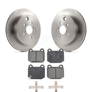 Rear Brake Rotor And Semi-Metallic Pad Kit For Subaru BRZ Toyota 86 Without Brembo Brakes K8S-103803