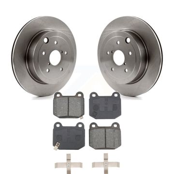 Rear Disc Brake Rotors And Semi-Metallic Pads Kit For Subaru Impreza WRX STI K8S-103804