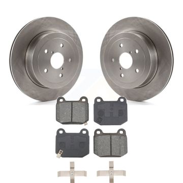 Rear Disc Brake Rotors And Semi-Metallic Pads Kit For Subaru Impreza K8S-103806