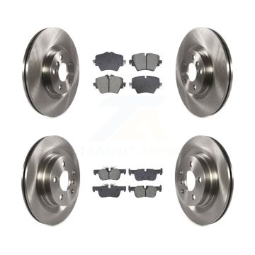 Front Rear Brake Rotors & Semi-Metallic Pad Kit For BMW X1 X2 Mini Cooper Countryman 228i K8S-103918