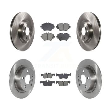 Front Rear Disc Brake Rotor And Semi-Metallic Pad Kit For Mini Cooper Countryman S ALL4 K8S-103919