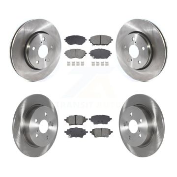 Front Rear Disc Brake Rotors And Semi-Metallic Pads Kit For Toyota C-HR K8S-103932
