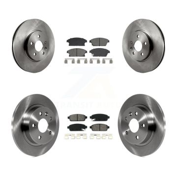 Front Rear Brake Rotors & Semi-Metallic Pad Kit For 2013-2017 Chevrolet Trax Buick Encore K8S-103938