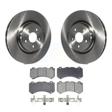 Front Disc Brake Rotors And Semi-Metallic Pads Kit For Jeep Grand Cherokee Dodge Durango K8S-103955