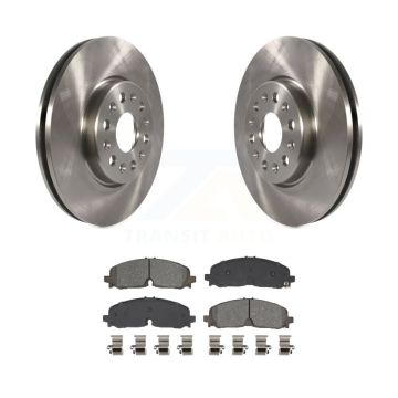 Front Brake Rotors & Semi-Metallic Pad Kit For Chevrolet Traverse Blazer GMC Acadia Buick K8S-103966