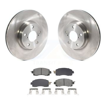 Front Disc Brake Rotors And Semi-Metallic Pads Kit For Subaru Impreza K8S-103970