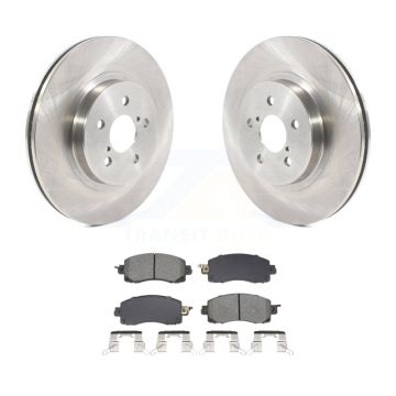 Front Disc Brake Rotors And Semi-Metallic Pads Kit For Subaru Crosstrek Impreza K8S-103971