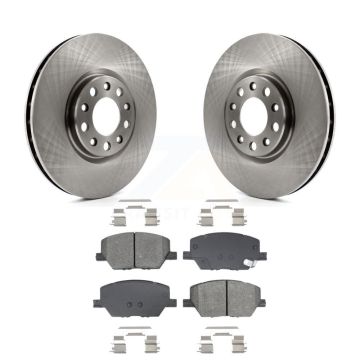 Front Disc Brake Rotors And Semi-Metallic Pads Kit For Jeep Compass Renegade Fiat 500X K8S-103976