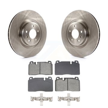 Front Disc Brake Rotors And Semi-Metallic Pads Kit For Audi Q5 K8S-103985