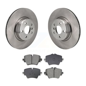 Front Brake Rotor Semi-Metallic Pad Kit For BMW X3 330i xDrive X4 Z4 430i Toyota GR Supra K8S-104001