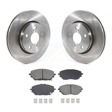 Front Disc Brake Rotors And Semi-Metallic Pads Kit For Toyota C-HR K8S-104004