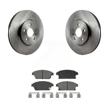 Front Disc Brake Rotors & Semi-Metallic Pad Kit For 2013-2017 Chevrolet Trax Buick Encore K8S-104009