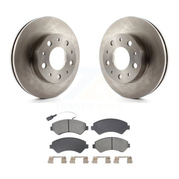 Front Disc Brake Rotors And Semi-Metallic Pads Kit For Ram ProMaster 2500 3500 1500 K8S-104012