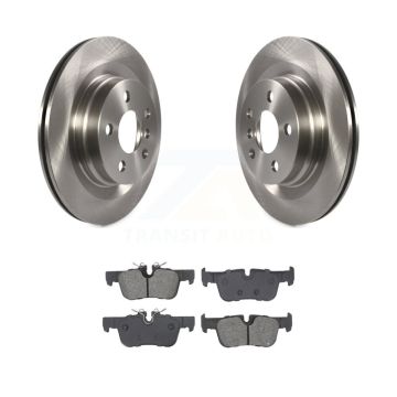 Rear Brake Rotors Semi-Metallic Pad Kit For BMW X1 Mini X2 Cooper Countryman Clubman 228i K8S-104021