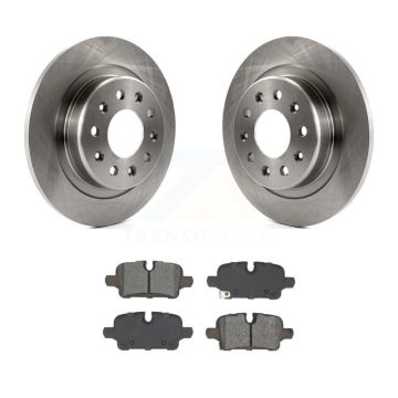 Rear Disc Brake Rotors And Semi-Metallic Pad Kit For Chevrolet Equinox GMC Terrain Malibu K8S-104023