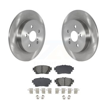 Rear Disc Brake Rotors And Semi-Metallic Pads Kit For Toyota Corolla K8S-104028
