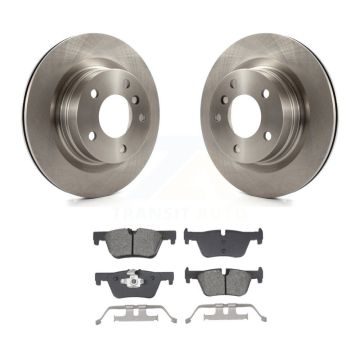 Rear Disc Brake Rotors Semi-Metallic Pad Kit For BMW 230i xDrive 228i 328i 320i 428i 328d K8S-104043