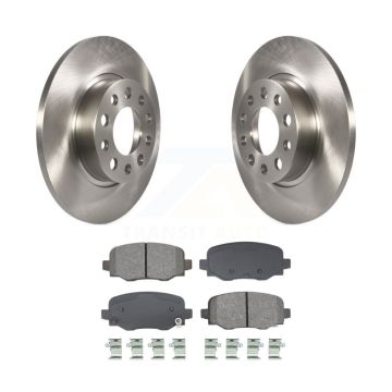 Rear Disc Brake Rotors And Semi-Metallic Pads Kit For Jeep Renegade Fiat 500X K8S-104053
