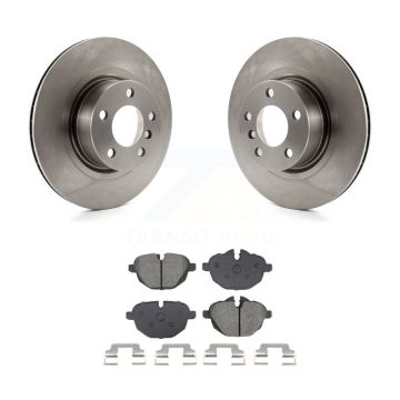 Rear Disc Brake Rotors And Semi-Metallic Pads Kit For BMW X3 X4 K8S-104060