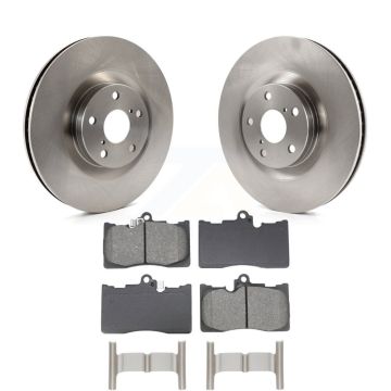 Front Brake Rotors & Semi-Metallic Pad Kit For Lexus IS300 IS350 GS350 RC350 RC300 GS450h K8S-104098