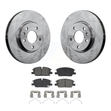 Front Brake Rotor And Semi-Metallic Pad Kit For Chevrolet GMC Terrain Equinox Malibu Trax K8S-104152