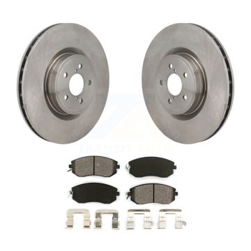 Front Brake Rotors & Semi-Metallic Pad Kit For 19-20 Toyota 86 Base GT With Brembo Brakes K8S-104157