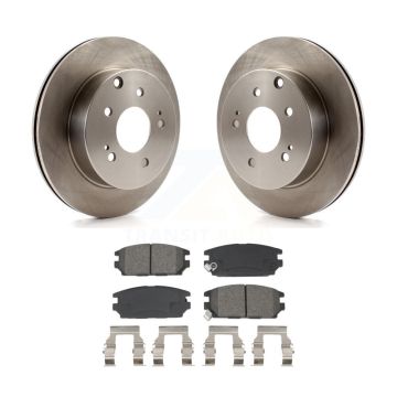 Rear Disc Brake Rotors And Semi-Metallic Pads Kit For Mitsubishi Eclipse Galant K8S-104177