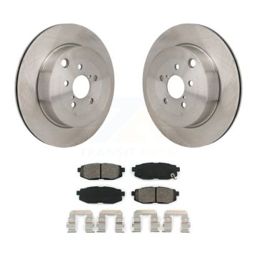 Rear Disc Brake Rotor & Semi-Metallic Pad Kit For Subaru BRZ Toyota 86 With Brembo Brakes K8S-104184