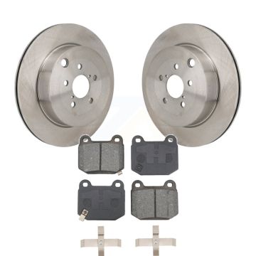 Rear Disc Brake Rotor & Semi-Metallic Pad Kit For Subaru BRZ Toyota 86 With Brembo Brakes K8S-104185