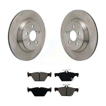 Rear Brake Rotor & Semi-Metallic Pad Kit For Subaru Crosstrek With Electric Parking K8S-104192