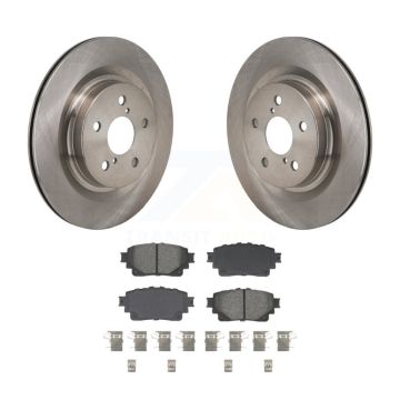 Rear Brake Rotor And Semi-Metallic Pad Kit For Toyota Sienna Lexus RAV4 Prime NX350h bZ4X K8S-104202