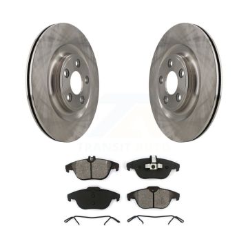 Rear Disc Brake Rotors And Semi-Metallic Pads Kit For 2017 Mercedes-Benz E400 K8S-104203
