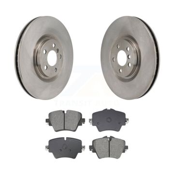 Front Disc Brake Rotors And Semi-Metallic Pads Kit For BMW 228i Gran Coupe K8S-104241