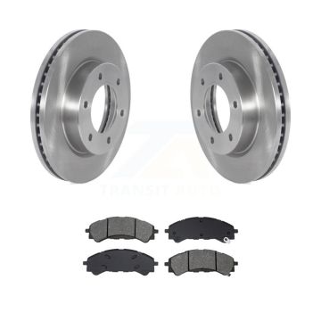 Front Disc Brake Rotors And Semi-Metallic Pads Kit For Ford Ranger Bronco K8S-104246