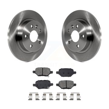 Rear Disc Brake Rotor And Semi-Metallic Pad Kit For 2018-2022 Buick Encore Chevrolet Trax K8S-104272