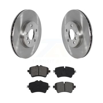 Front Disc Brake Rotors And Semi-Metallic Pads Kit For 2022 Mini Cooper S K8S-104987