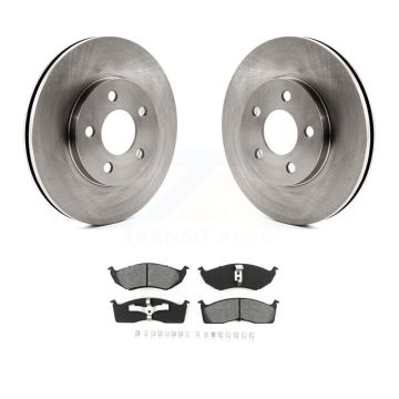 Front Disc Brake Rotors And Semi-Metallic Pad Kit For Neon Dodge Chrysler Plymouth SX 2.0 K8S-104999