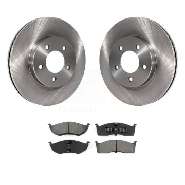 Front Brake Rotor And Semi-Metallic Pad Kit For Chrysler Intrepid Dodge 300M Concorde LHS K8S-105001