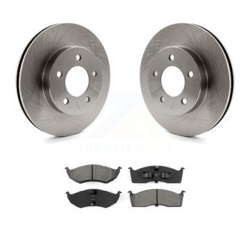 Front Brake Rotors & Semi-Metallic Pad Kit For Intrepid Dodge Chrysler Concorde LHS Eagle K8S-105002