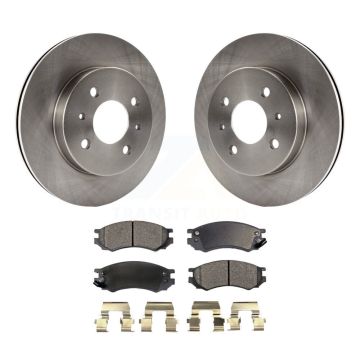 Front Disc Brake Rotors And Ceramic Pads Kit For Saturn SL1 SC1 SL2 SC2 SL SW2 SW1 SC K8T-100007