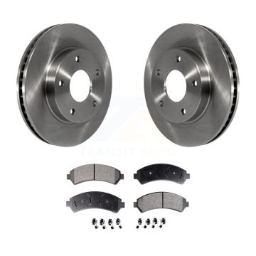 Front Brake Rotors Ceramic Pad Kit For Chevrolet GMC Blazer S10 Jimmy Sonoma Isuzu Hombre K8T-100017