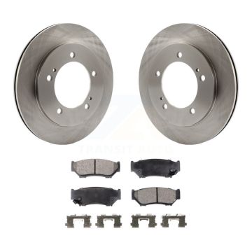Front Disc Brake Rotors And Ceramic Pad Kit For 1999-2004 Chevrolet Tracker Suzuki Vitara K8T-100022
