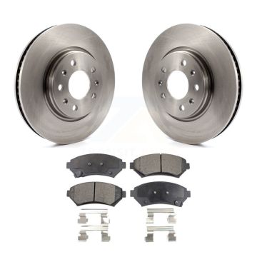 Front Disc Brake Rotors And Ceramic Pads Kit For 2003-2004 Cadillac Seville K8T-100031