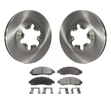 Front Brake Rotor And Ceramic Pad Kit For Chevrolet Colorado GMC Canyon Isuzu i-280 i-350 K8T-100040