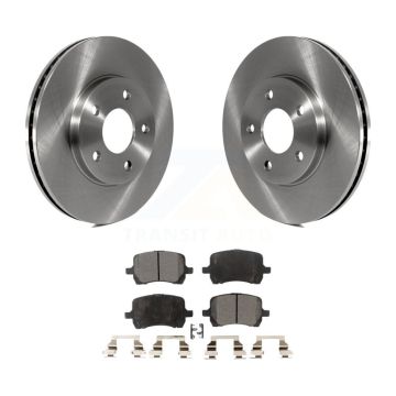 Front Disc Brake Rotors And Ceramic Pads Kit For Chevrolet HHR K8T-100055