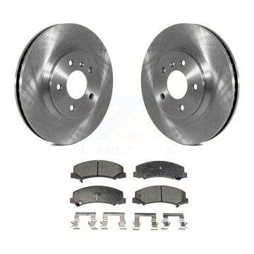 Front Brake Rotors Ceramic Pad Kit For Chevrolet Impala Buick Lucerne Monte Carlo Limited K8T-100057