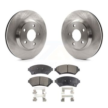 Front Brake Rotor And Ceramic Pad Kit For Chevrolet Impala Buick LeSabre Cadillac DeVille K8T-100063