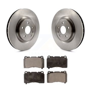 Front Disc Brake Rotors And Ceramic Pads Kit For Pontiac G8 Buick Regal K8T-100078