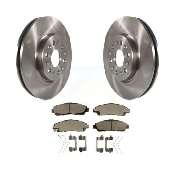 Front Brake Rotors Ceramic Pad Kit For Chevrolet Traverse GMC Acadia Buick Enclave Blazer K8T-100094